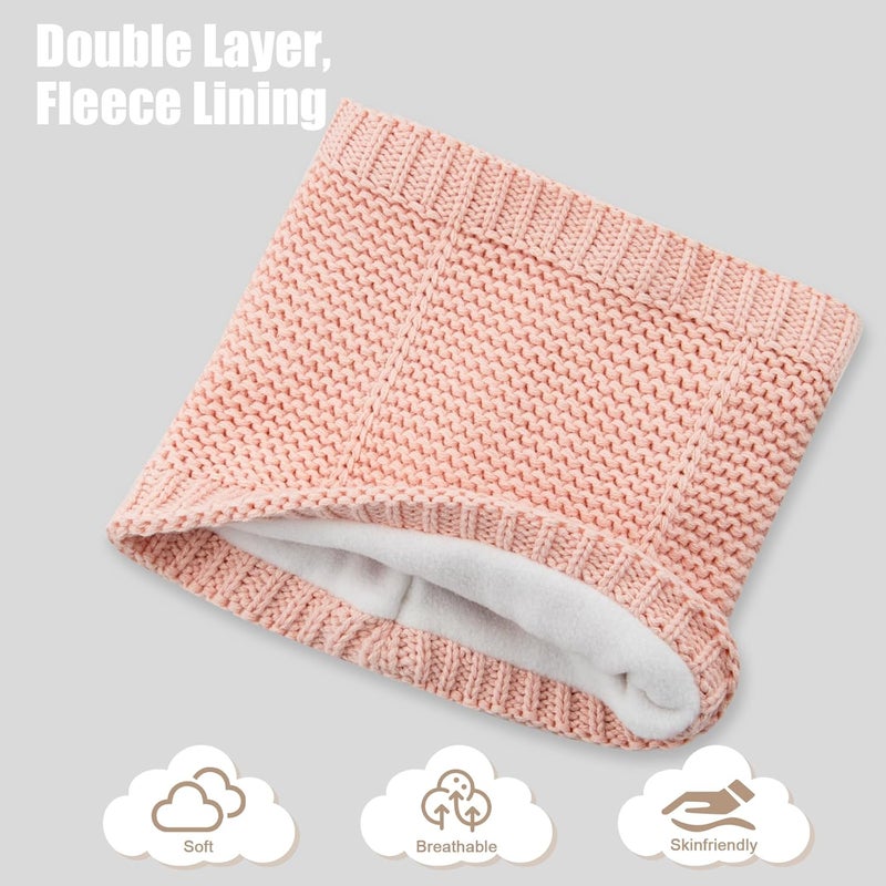 XIAOHAWANG Baby Boys Girls Winter Scarf Infant Thick Knit Scarves Toddler Neckerchiefs lovely - Image 3
